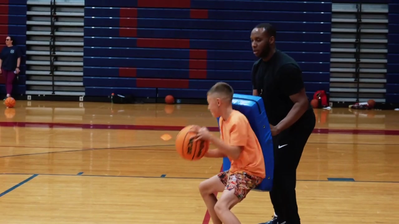 Coach Cooks with a BVOS athlete